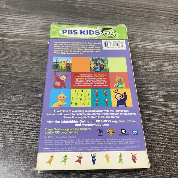 Teletubbies OooH! VHS Tape 2005 PBS Kids Educational Learning Development Rare - Picture 6 of 7